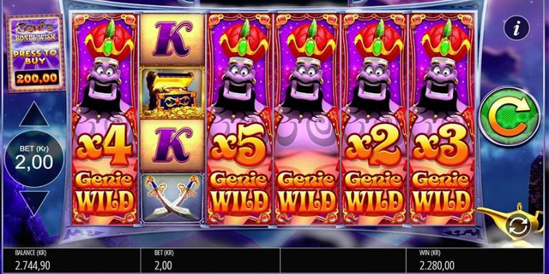 Genie Jackpots Mega Ways siêu hot